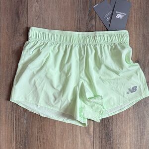 New Balance Women's Mint Green Athletic Shorts NEW NEVER WORN